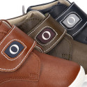 MICRODOT OKAA FLEX kids Bootie shoes laceless in seasonal colors.