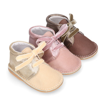 Schoenen Jongensschoenen Loafers & Instappers orange and white booties.. new baby shoes ready to ship. Newborn loafers.. 