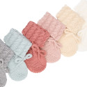 BABY ARAN STICTH COTTON BOOTIES BY CONDOR.