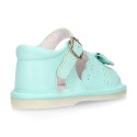 Soft Nappa leather Sandal shoes with BOW for babies.