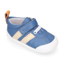 BLANDITOS kids sneakers with elastic lace and hook-and-loop strap closure.