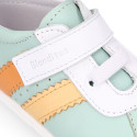 BLANDITOS kids sneakers with elastic lace and hook-and-loop strap closure.