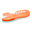 Sandal or Ballet flat style jelly shoes for the Beach and Pool.