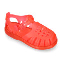 Classic style jelly shoes for the Beach and Pool.