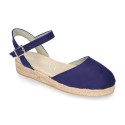 New Soft cotton canvas sandal espadrille shoes.