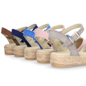 New Soft cotton canvas sandal espadrille shoes.