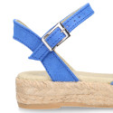 New Soft cotton canvas sandal espadrille shoes.