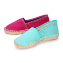 New soft Cotton canvas classic espadrille shoes.