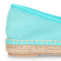 New soft Cotton canvas classic espadrille shoes.