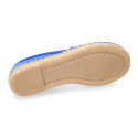 New soft Cotton canvas classic espadrille shoes.