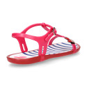 Jelly shoes sandal style with MINNIE design.