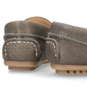 EXTRA SOFT nappa leather Moccasin shoes with tassels for little kids.