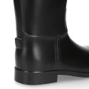 Riding style Rain boots for toddler girls and moms too.