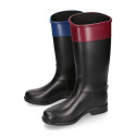 Riding style Rain boots for toddler girls and moms too.