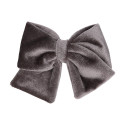 Velvet hair Bow for girl's with clip matching with our Velvet Mary Janes.