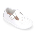 Little Washable leather sandal shoes with ANCHOR design.