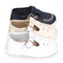 Little Washable leather sandal shoes with ANCHOR design.