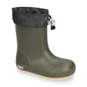 Kids Rain boots respectful model of Igor shoes with adjustable neck.
