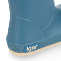 Bota de agua niños modelo respetuoso de Igor con cuello ajustable.