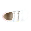 Okaa Flex Kids Sneaker shoes with multicolor side straps design. RESPECTFUL model.