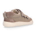 Okaa Flex casual respectful Sneaker shoes in leather.