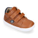 Okaa Flex Kids Sneaker shoes bootie type with sport design. RESPECTFUL model.