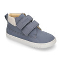 BLANDITOS by Crio´s kids sneakers bootie style laceless in leather.