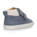 BLANDITOS by Crio´s kids sneakers bootie style laceless in leather.