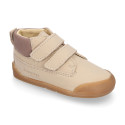 BLANDITOS by Crio´s kids sneakers bootie style laceless in leather.