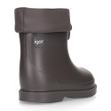 BIMBI EURI model kids Rain boots with adjustable neck in solid colors.