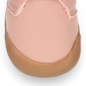 BLANDITOS kids bootie laceless in leather with warm lining.