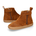 BLANDITOS by Crio´s kids bootie in suede leather.