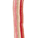 Pack of six earth colored wool laces for girl's hair.