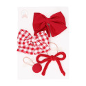 Pack of four hair accessories for girls.