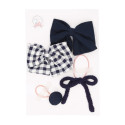Pack of four hair accessories for girls.