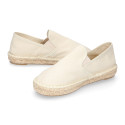 New classic cotton canvas espadrille shoes.