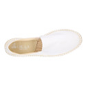 New classic cotton canvas espadrille shoes.