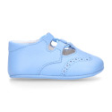 Soft Nappa leather English Style shoes for baby.