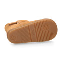 BLANDITOS kids bootie laceless in suede leather with warm lining.