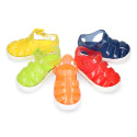 Tennis style kids jelly shoes for the Beach and Pool.