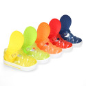 Tennis style kids jelly shoes for the Beach and Pool.