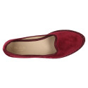 Women velvet Slipper shoes in trendy colors.