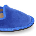 Slipper mujer en terciopelo en colores de moda.