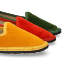 Slipper mujer en terciopelo en colores de moda.