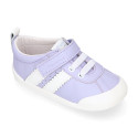 BLANDITOS by Crio´s kids sneakers with elastic lace and hook-and-loop strap closure.