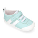 BLANDITOS by Crio´s kids sneakers with elastic lace and hook-and-loop strap closure.