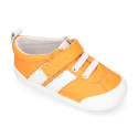 BLANDITOS by Crio´s kids sneakers with elastic lace and hook-and-loop strap closure.