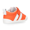 BLANDITOS by Crio´s kids sneakers with elastic lace and hook-and-loop strap closure.