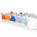 BLANDITOS by Crio´s kids sneakers with elastic lace and hook-and-loop strap closure.