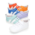 BLANDITOS by Crio´s kids sneakers with elastic lace and hook-and-loop strap closure.